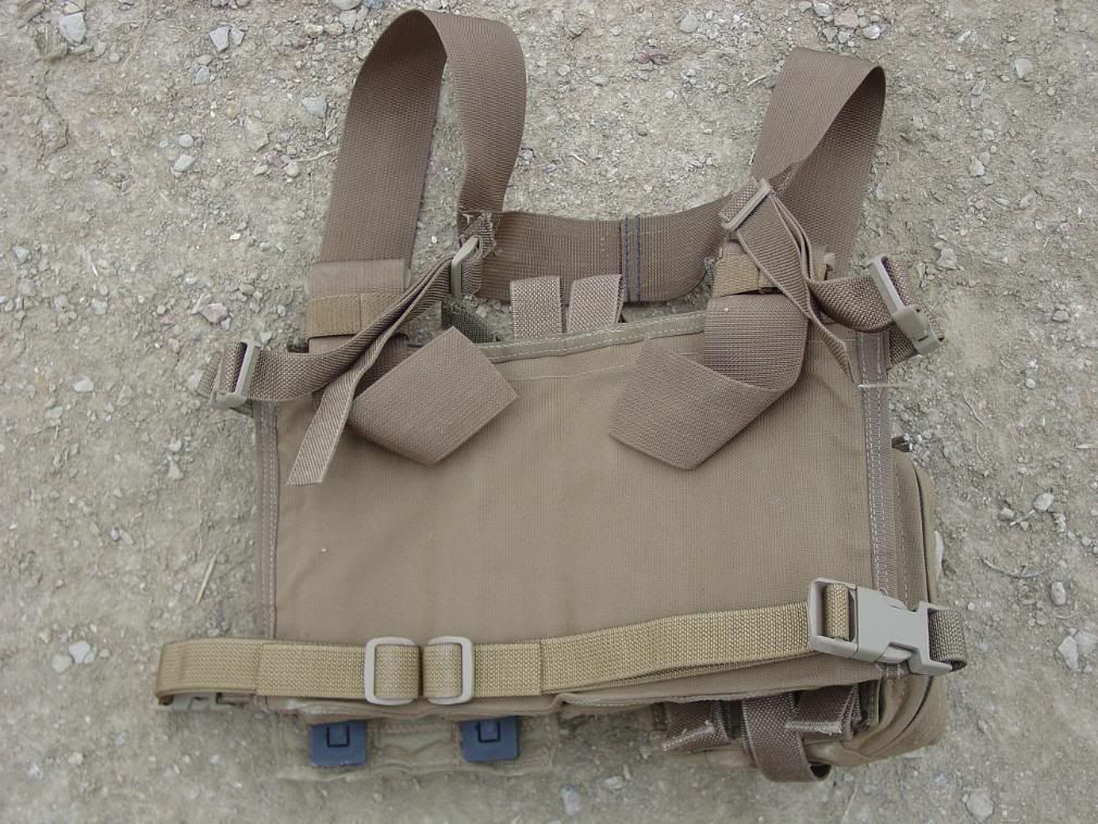 ATS Low Profile Chest Rig, Medical Pouch, and Triple M4 Shingle